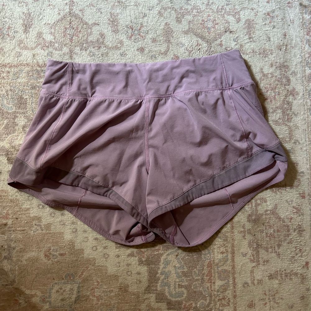lululemon athletica Purple Athletic Shorts 2.5” inseam size 6